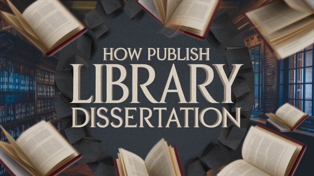 How to Publish My Library Dissertation